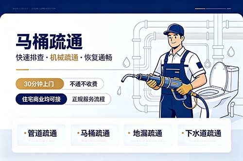 柯坪马桶疏通