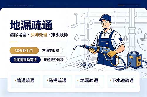 柯坪地漏疏通