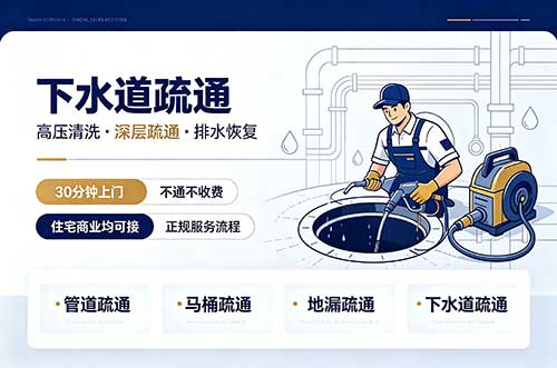 柯坪下水道疏通