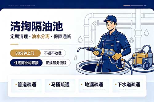 柯坪清掏隔油池