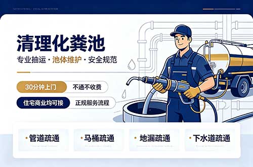 柯坪清理化粪池